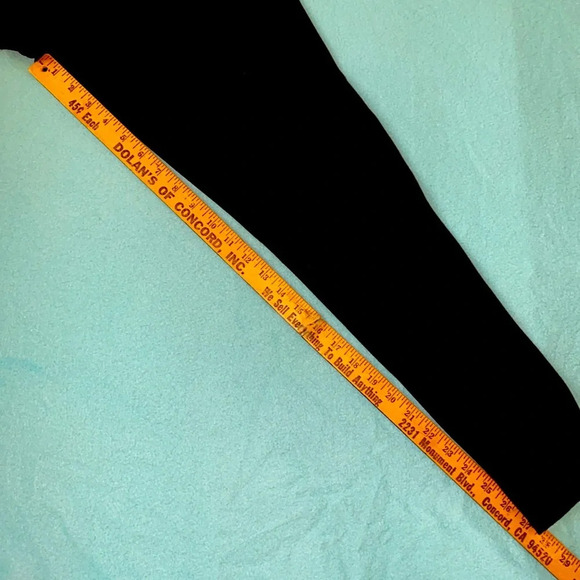 CLIMATERIGHT by CUDDL DUDS leggings high rise back phone pocket black NEW size M - Picture 12 of 13